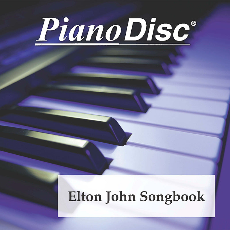Elton John Songbook PianoDisc Music Store