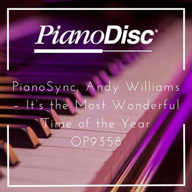 PianoSync, Andy Williams – It’s the Most Wonderful Time of the Year