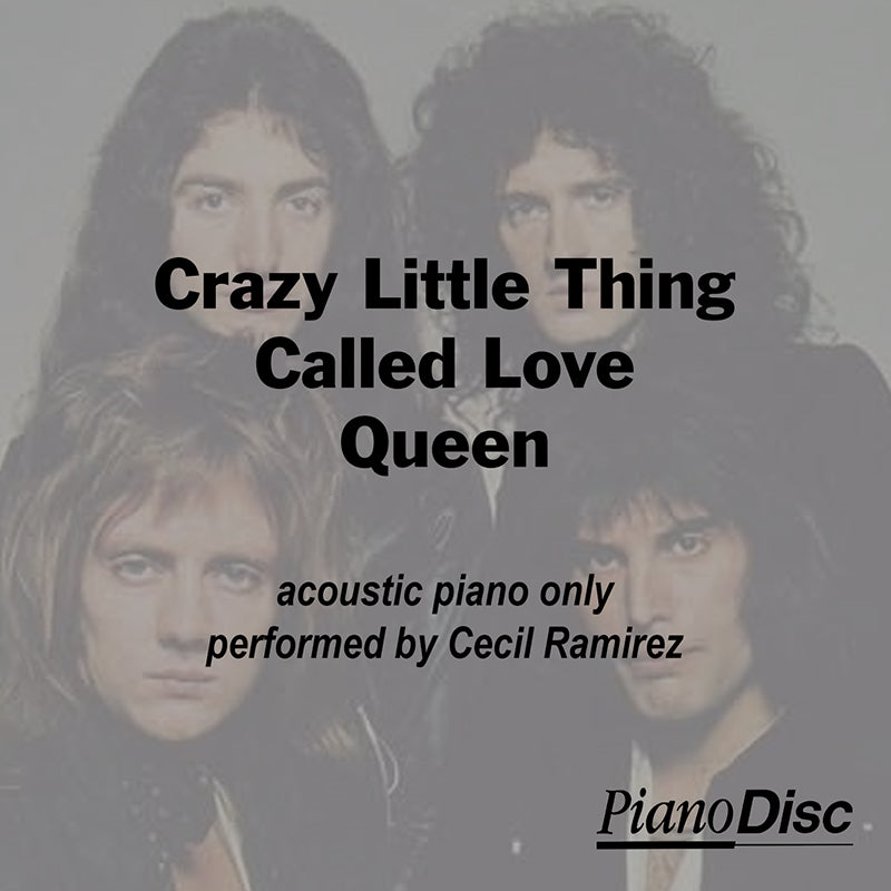 Crazy Little Thing Called Love - Queen – PianoDisc Music Store