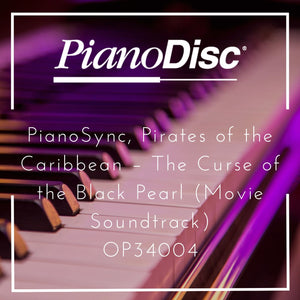 PianoSync, Pirates of the Caribbean – The Curse of the Black Pearl (Movie Soundtrack)
