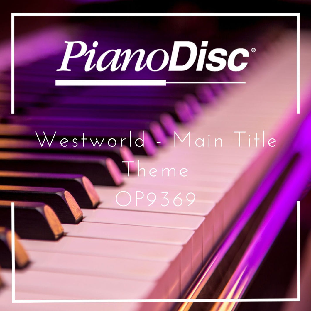 PianoSync, West World - Main Title Theme